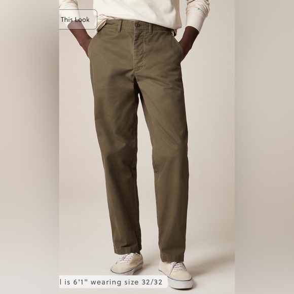 J. Crew Other - J.Crew Classic chino pant in dill